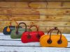 Artisan Italian Leather Bowling Handbag – Spacious Everyday Satchel in Genuine Leather - 图片 2