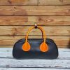 Artisan Italian Leather Bowling Handbag – Spacious Everyday Satchel in Genuine Leather - 图片 10