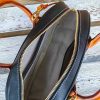 Artisan Italian Leather Bowling Handbag – Spacious Everyday Satchel in Genuine Leather - 图片 11