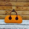 Artisan Italian Leather Bowling Handbag – Spacious Everyday Satchel in Genuine Leather - 图片 12