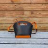 handmade Italian Veg-tan Leather Bucket handbag – 2-in-1 Modular Tote with Detachable Canvas insert - 图片 18