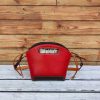 handmade Italian Veg-tan Leather Bucket handbag – 2-in-1 Modular Tote with Detachable Canvas insert - 图片 4