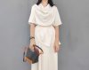 handmade Italian Veg-tan Leather Bucket handbag – 2-in-1 Modular Tote with Detachable Canvas insert - 图片 14