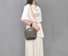 handmade Italian Veg-tan Leather Bucket handbag – 2-in-1 Modular Tote with Detachable Canvas insert - 图片 11
