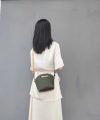 handmade Italian Veg-tan Leather Bucket handbag – 2-in-1 Modular Tote with Detachable Canvas insert - 图片 10