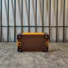 Handmade Italian Vegetable-Tanned Leather Camera Bag – Structured Crossbody Purse - 图片 7