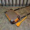 Handmade Italian Vegetable-Tanned Leather Camera Bag – Structured Crossbody Purse - 图片 8