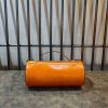 handmade vintage round top-handle bowl handbag in italian veg-tan calfskin - 图片 3