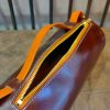 handmade vintage round top-handle bowl handbag in italian veg-tan calfskin - 图片 8