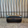handmade vintage round top-handle bowl handbag in italian veg-tan calfskin - 图片 9