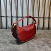handcrafted Minimalist underarm baguette shoulder bag in italian veg-tan leather - 图片 6