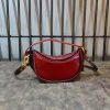 handcrafted Minimalist underarm baguette shoulder bag in italian veg-tan leather