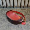 handcrafted Minimalist underarm baguette shoulder bag in italian veg-tan leather - 图片 8