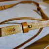 Handmade Italian Vegetable-Tanned Leather & Canvas Drawstring Crossbody Bag - 图片 10