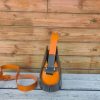 Handcrafted geometric origami-inspired handbag in italian veg-tan calfskin - 图片 8