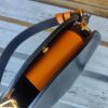 Handcrafted geometric origami-inspired handbag in italian veg-tan calfskin - 图片 10