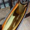 handcrafted structured carryall travel handbag in italy veg-tan calfskin - 图片 13