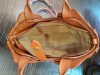 Handmade Architectural Pleated Leather Tote – Minimalist Structured Sculptural Handbag - 图片 7