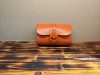 Handmade Vegetable-Tanned Leather Crossbody Bag – Convertible Clutch & Shoulder Bag - 图片 11