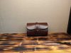 Handmade Vegetable-Tanned Leather Crossbody Bag – Convertible Clutch & Shoulder Bag - 图片 7