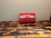 Handmade Vegetable-Tanned Leather Crossbody Bag – Convertible Clutch & Shoulder Bag