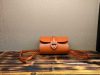Handmade Vegetable-Tanned Leather Crossbody Bag – Convertible Clutch & Shoulder Bag - 图片 5