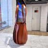 Handmade architecture pleated Mini Tote – Structured Vegetable-Tanned Leather Handbag - 图片 9