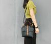 Handmade Minimalist Structured Top-Handle Bag with protective feet - 图片 3