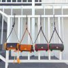 handcrafted veg-tan leather crossbody barrel/bowl bag/cylindrical shoulder purse - 图片 10
