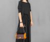 handcrafted veg-tan leather crossbody barrel/bowl bag/cylindrical shoulder purse - 图片 4