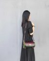 handcrafted veg-tan leather crossbody barrel/bowl bag/cylindrical shoulder purse - 图片 19