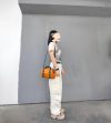 handmade convertible leateher handbag/crossbody satchel in veg-tan cowhide - 图片 8