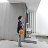 Premium Leather & Canvas Convertible Backpack – Compact Travel Daypack in Italian veg-tan calfskin - 图片 19