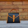 handmade vintage camebridge crossbody satchel in veg tan calfskin - 图片 17