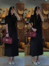 handmade Top-Handle handbag– Minimalist Structured crossbody Satchel for Everyday Carry - 图片 3