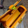 handcrafted Leather Cylinder barrel Handbag – Compact Bowl Crossbody Bag - 图片 14