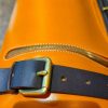 multi-function boarding cabin hanbdag/weekend duffle in italy veg-tan calfskin - 图片 12