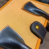 Premium 2-in-1 Leather & Canvas Shopper handbag – Detachable Pouch & Adjustable Strap - 图片 16