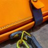 handcrafted Leather&canvas doctor Handbag – Minimalist Structured Top-Handle Purse - 图片 13