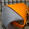 handcrafted Leather&canvas doctor Handbag – Minimalist Structured Top-Handle Purse - 图片 18