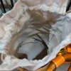 Premium 2-in-1 Leather Bucket Bag with Removable Canvas Pouch – Sculptural Wooden Handle Handbag - 图片 11